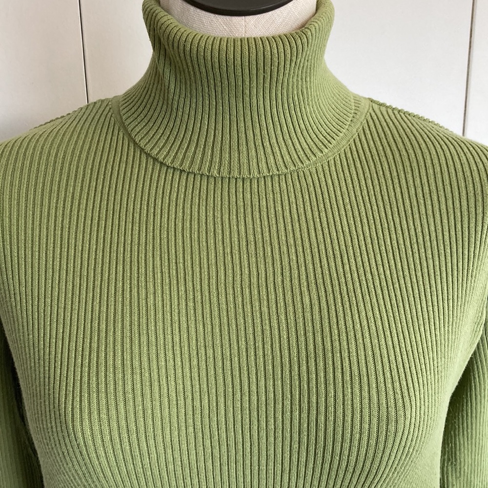 Relativity Petite Ribbed Turtleneck - Picture 2 of 3